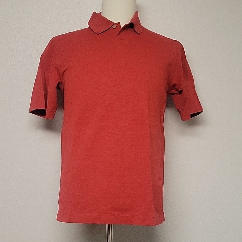 Joseph Abboud single button polo. Pima cotton. Size S